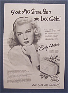 1948 Lux Toilet Soap With Betty Hutton