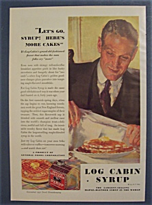 1931 Log Cabin Syrup