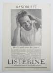 1926 Listerine with Man With Fingers In His Hair 