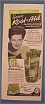 Vintage Ad: 1943 Kool - Aid with Maureen O'Hara