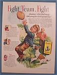1937 Cream Of Wheat Cereal with Boy Catching Football