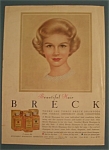 Vintage Ad: 1961 Breck Shampoo