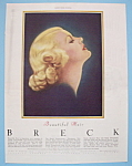 1946 Breck Shampoo w/Side View Of Blonde Woman