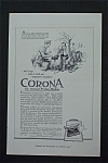 1917 Corona Personal Writing Machine with Two Men 