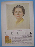 1956 Breck Shampoo with Breck Woman