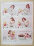 1955 Jell-O New Instant Pudding with Girl & Her Doll 
