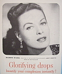 Vintage Ad: 1955 Westmore Tru-Glo Makeup w/M. O'Hara