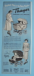 Vintage Ad: 1950 Thayer Carriages & Strollers