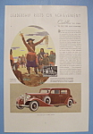 Vintage Ad: 1933 Cadillac V-8 Town Sedan