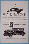 Vintage Ad: 1930 Marmon
