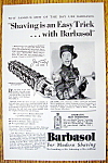 Vintage Ad: 1930 Barbasol with Joe Cook