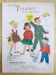 1951 Togeroy w/ Children Dressed For Different Seasons