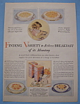 Vintage Ad: 1927 Puffed Rice & Puffed Wheat