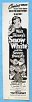 Vintage Ad: 1952 Snow White & The Seven Dwarfs