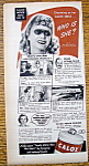 Vintage Ad: 1940 Calox Tooth Powder w/ Anna Neagle