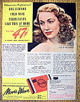 Vintage Ad: 1945 Movie Wave Permanent w/Audrey Long