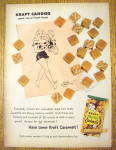 1959 Kraft Caramels with Daisy Mae From Li'l Abner
