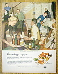 Vintage Ad: 1950 Beer Belongs By John Gannam