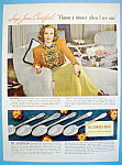 Vintage Ad: 1939 1847 Rogers Bros w/Joan Crawford
