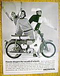 Vintage Ad: 1967 Honda with Cheryl Tiegs
