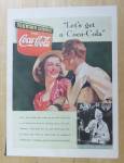 1939 Coca Cola (Coke) with Man & Woman Talking         