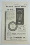 1932 Irving Bromberg Co. w/ Hy-Money Maker Hy Ball Game