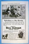 1916 Bull Durham Tobacco with People around Table