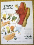 1951 U.S. Keds Shoes with Boosters in Colors