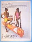 1968 Coca Cola (Coke) with Man, Woman & Canoe