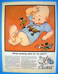 1956 Carter Polo Shirts With Baby & Polo Figures