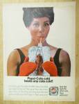1967 Pepsi-Cola (Pepsi) with Woman Holding Bottle