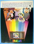 1968 Rca TV with Pinocchio, Dopey & More