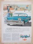1958 Chevrolet Cars with the Impala Sport Coupe 