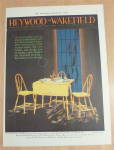 1929 Heywood & Wakefield with Lovely Breakfast Set 