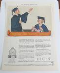 1926 Elgin Watch w/Graduates By James Montgomery Flagg