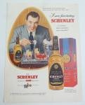1949 Schenley Whiskey With Television's  Ed Sullivan