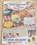 1940 Hellmann's With The Chef's Salad
