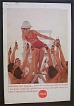 1963 Coca Cola (Coke) with Woman Lifeguard & Men