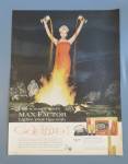 1959 Max Factor Goldfire Lipstick w/Woman Casting Spell