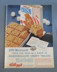 1959 Kellogg's Rice Krispies Cereal w/ Crispy Treats