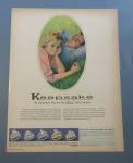 1962 Keepsake Ring with Man & Woman Laying In Grass
