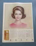 1963 Breck Shampoo with Woman Smiling