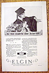 Vintage Ad: 1925 Elgin Watches
