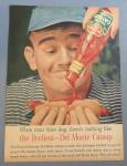 1961 Del Monte Tomato Catsup with Man Smiling
