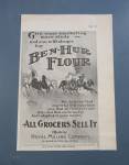1902 Ben Hur Flour with Soldiers & Chariots & Horses