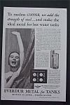 1935 Everdur Metal For Tanks with Girl In The Shower