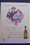 1943 Ballantine's Ale with Man Bringing Mixer Home 