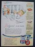 1945  White  House  Evaporated  Milk