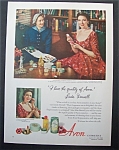 1952  Avon  Cosmetics  with  Linda  Darnell