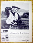 1959 Off Insect Repellent with Man Fishing